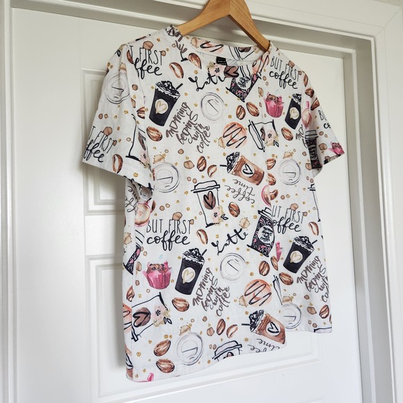 SHEIN - Coffee Lovers Tshirt Size XL - Picture 4 of 5